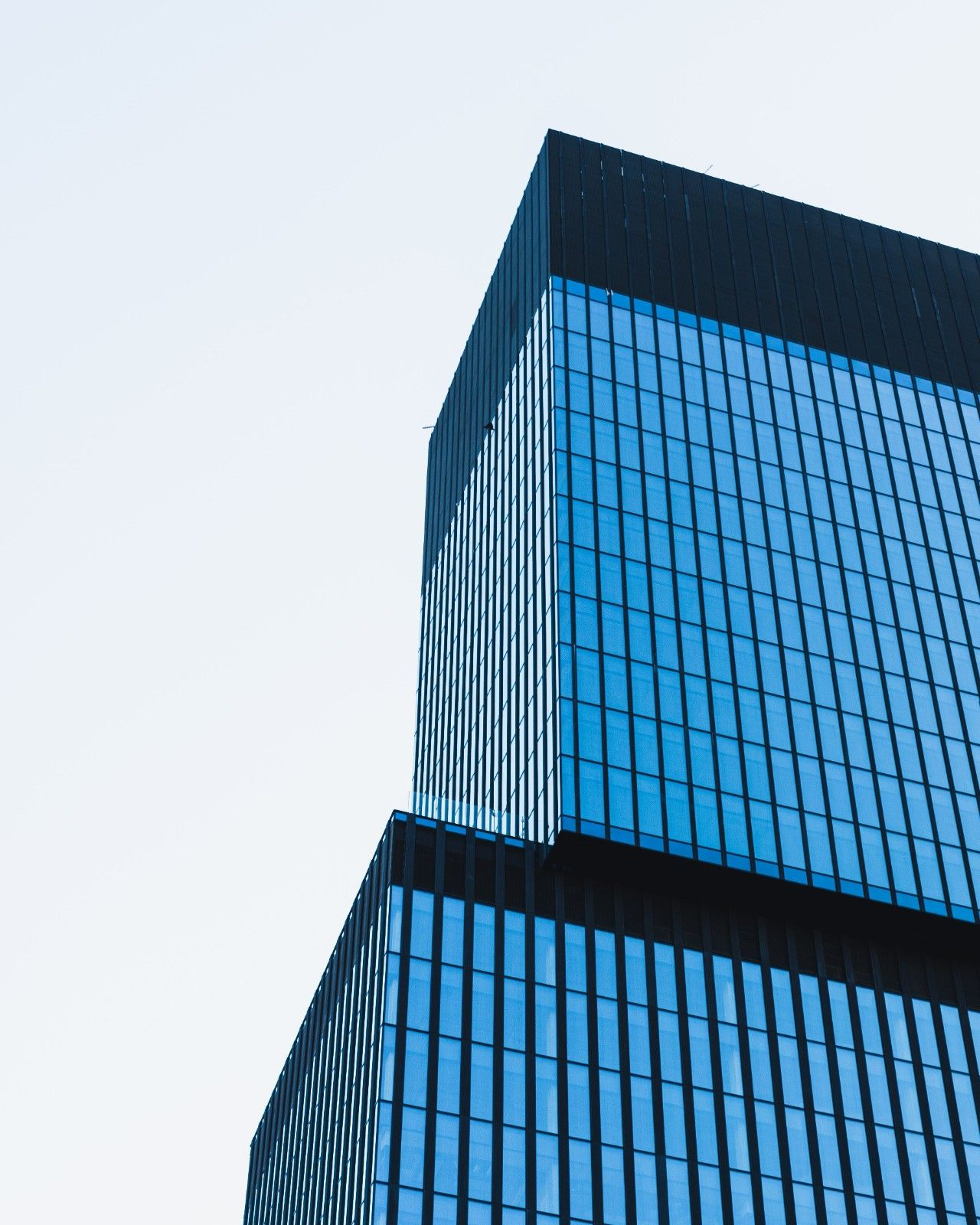 Modern commercial building exterior